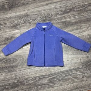 Columbia Purple Fleece Jacket 3T